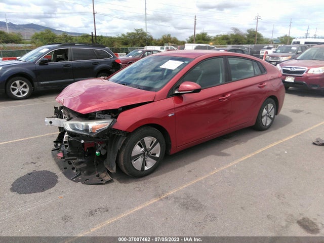 2019 HYUNDAI IONIQ HYBRID BLUE VIN: KMHC65LC7KU139970