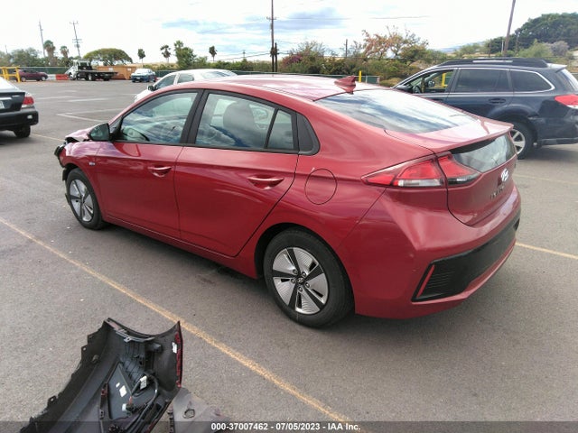 2019 HYUNDAI IONIQ HYBRID BLUE VIN: KMHC65LC7KU139970