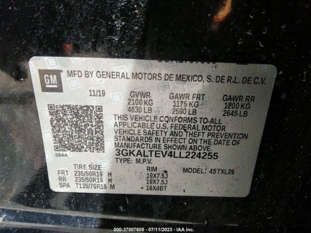3GKALTEV4LL224255 GMC Terrain Sle