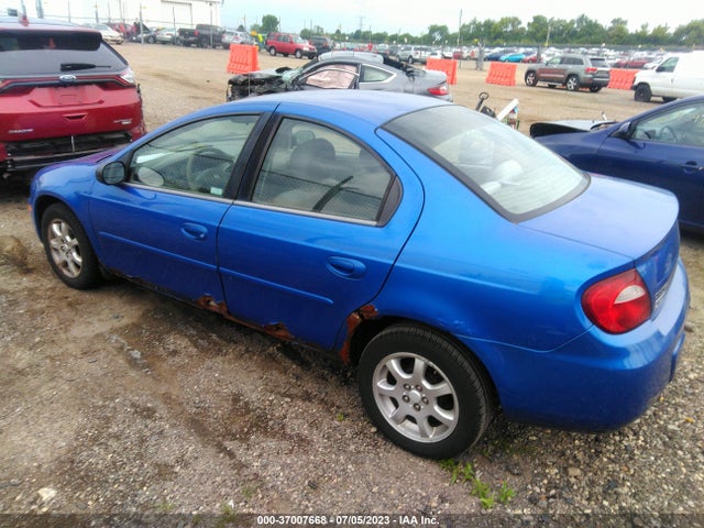 2005 DODGE NEON SXT VIN: 1B3ES56C75D172834