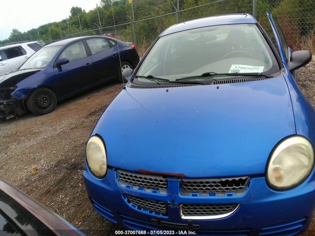 2005 DODGE NEON SXT VIN: 1B3ES56C75D172834