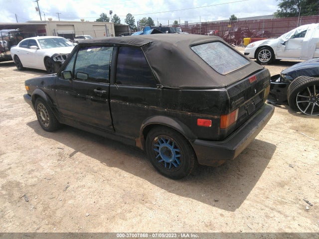1992 VOLKSWAGEN CABRIOLET CARAT VIN: WVWDB5159NK009911