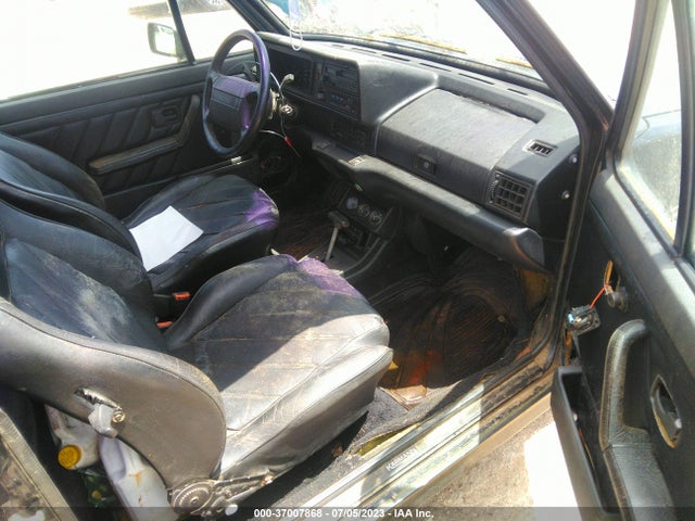 1992 VOLKSWAGEN CABRIOLET CARAT VIN: WVWDB5159NK009911