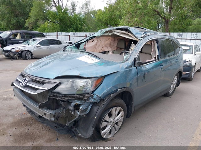 Honda Cr-v Ex-l 2014 5J6RM4H79EL076708 Image 2