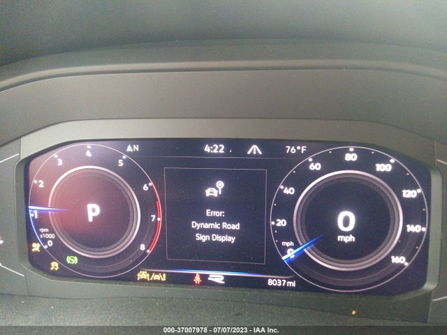 1V2FE2CA6NC220713 Volkswagen Atlas Cross Sport 3.6l V6 Sel Premium