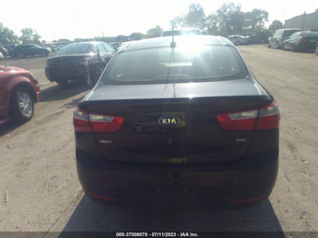KNADM4A39F6511120 KIA RIO LX