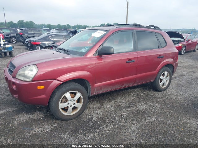 2005 HYUNDAI TUCSON GL VIN: KM8JM12B35U233914
