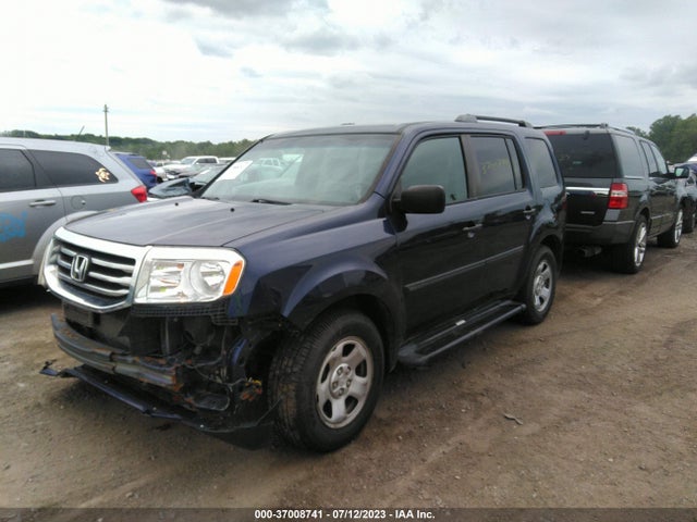 Honda PILOT LX 2014 5FNYF4H26EB009972 Image 2