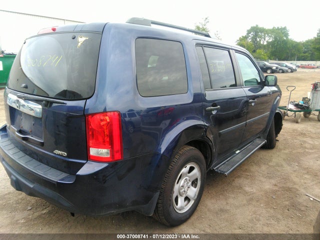 Honda PILOT LX 2014 5FNYF4H26EB009972 Image 4