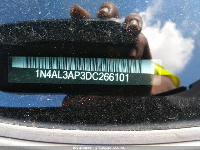 2013 NISSAN ALTIMA 2.5 SV VIN: 1N4AL3AP3DC266101