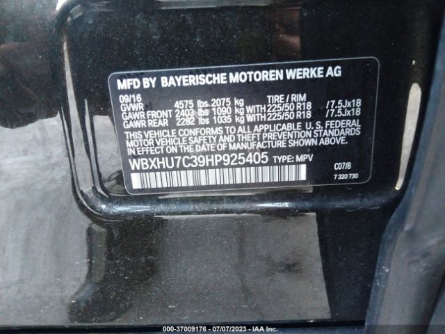 WBXHU7C39HP925405 BMW X1 Sdrive28i
