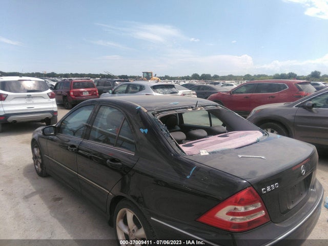 2006 MERCEDES-BENZ C-CLASS SPORT VIN: WDBRF52H06F743705
