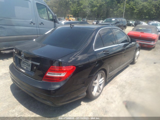2012 MERCEDES-BENZ C-CLASS C 250 VIN: WDDGF4HB0CR193993