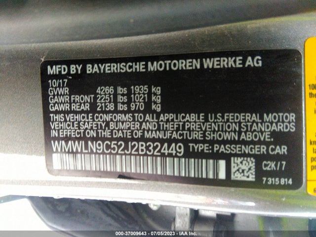2018 Mini Clubman, VIN: WMWLN9C52J2B32449