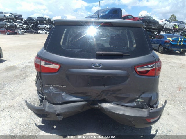 2018 FORD ECOSPORT S VIN: MAJ3P1RE0JC229944