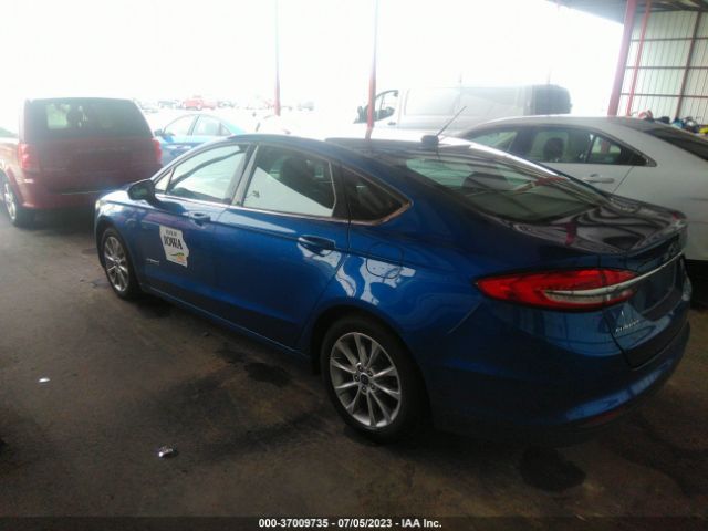 3FA6P0LUXHR123312 Ford Fusion Hybrid Se
