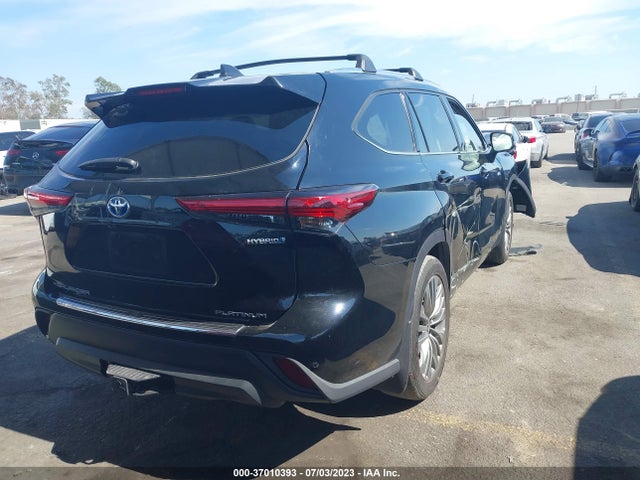 Toyota Highlander Hybrid Platinum 2021 5TDEBRCH4MS015190 Image 4