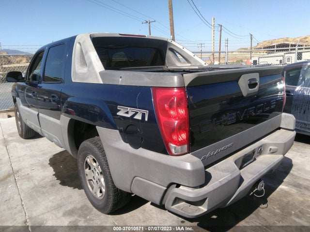 2002 CHEVROLET AVALANCHE VIN: 3GNEK13T82G309376