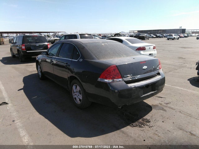 2008 CHEVROLET IMPALA POLICE POLICE VIN: 2G1WS553289260432