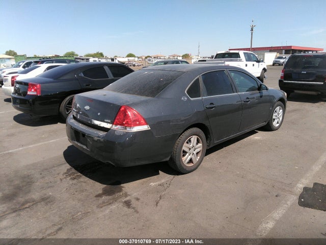 2008 CHEVROLET IMPALA POLICE POLICE VIN: 2G1WS553289260432