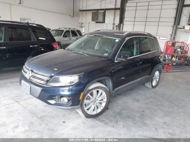 2012 VOLKSWAGEN TIGUAN SE VIN: WVGAV7AX9CW592912