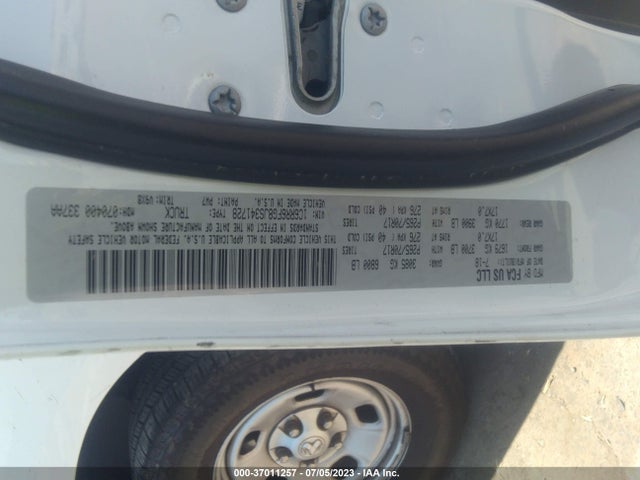 1C6RR6FG8JS341728 RAM 1500 Tradesman