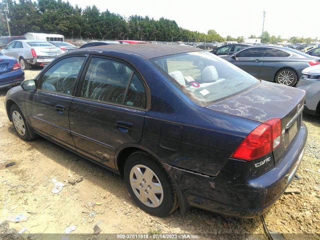 2003 HONDA CIVIC LX VIN: 2HGES16593H548654