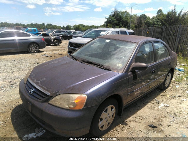 2003 HONDA CIVIC LX VIN: 2HGES16593H548654