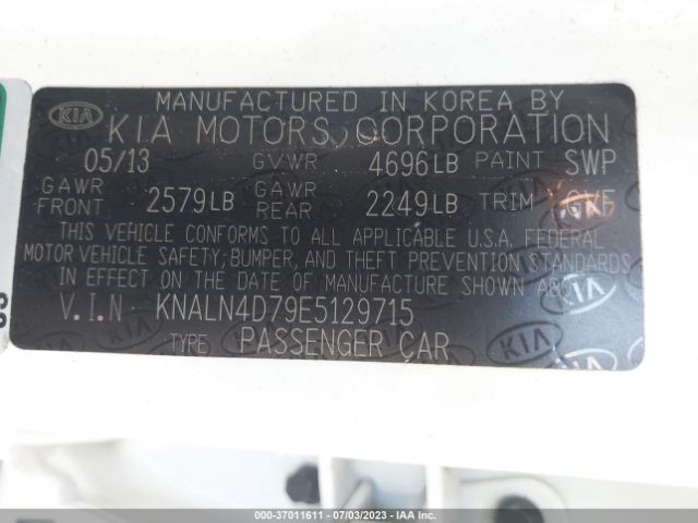 KNALN4D79E5129715 KIA Cadenza Premium