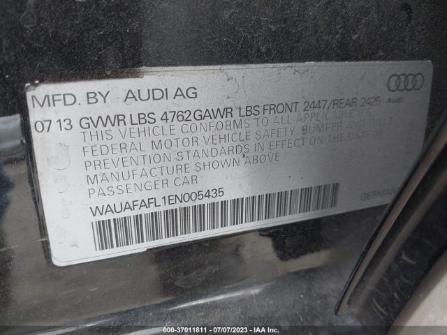 WAUAFAFL1EN005435 Audi A4 PREMIUM