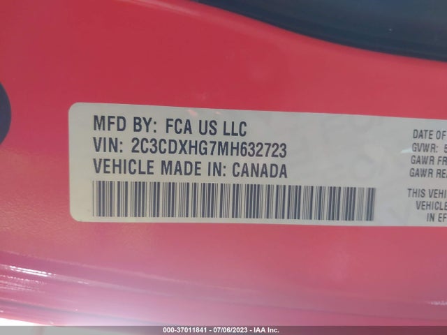 Dodge CHARGER GT 2021 2C3CDXHG7MH632723 Image 15