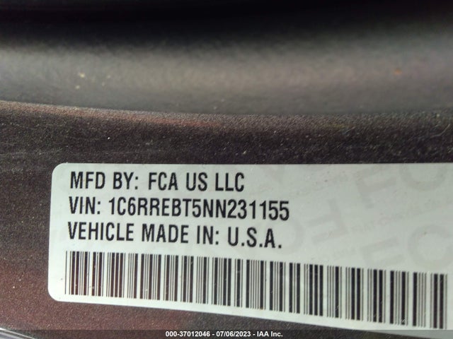 RAM 1500 Lone Star 2022 1C6RREBT5NN231155 Image 15