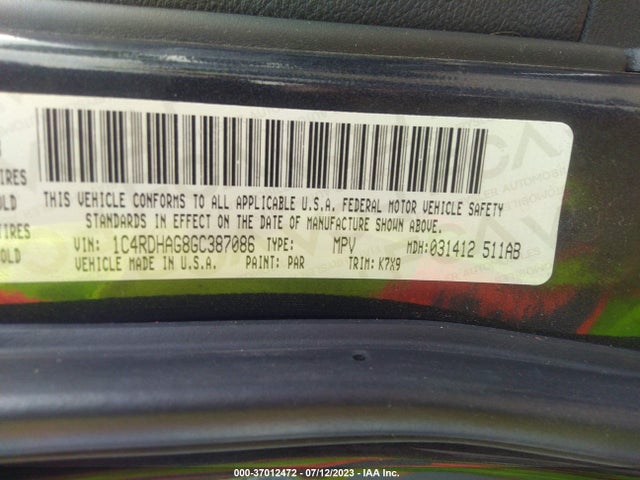 Dodge Durango Sxt 2016 1C4RDHAG8GC387086 Image 9