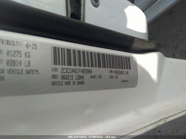 2C3CCAAG1FH859984 Chrysler 300 Limited