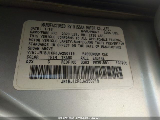 JN1BJ1CR4JW250719 Nissan Rogue Sport S