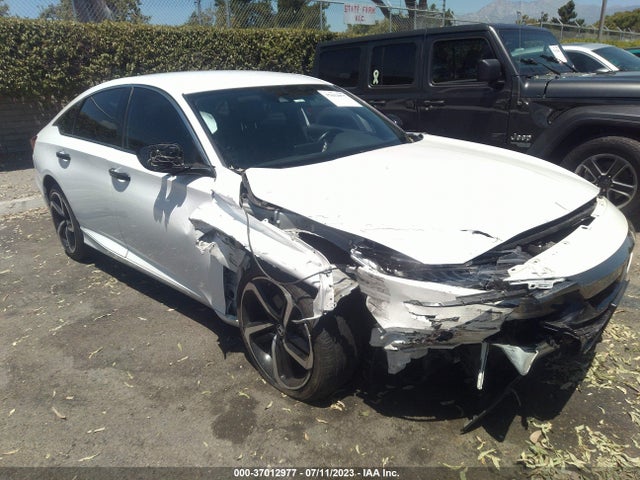 2021 HONDA ACCORD SEDAN SPORT VIN: 1HGCV1F32MA039695