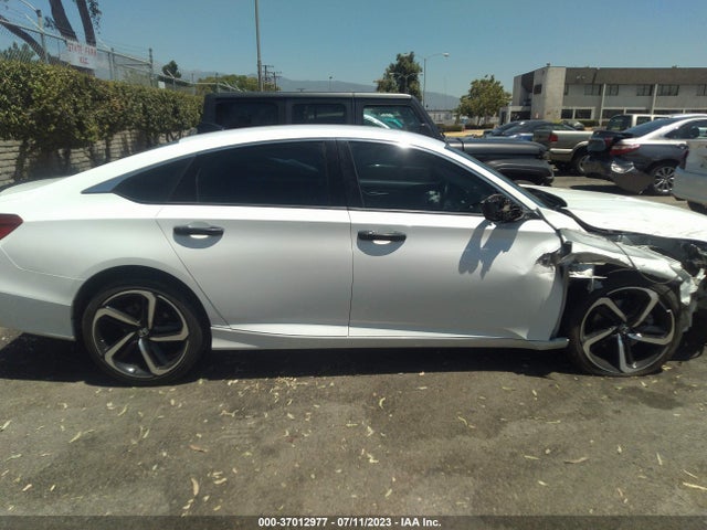 2021 HONDA ACCORD SEDAN SPORT VIN: 1HGCV1F32MA039695