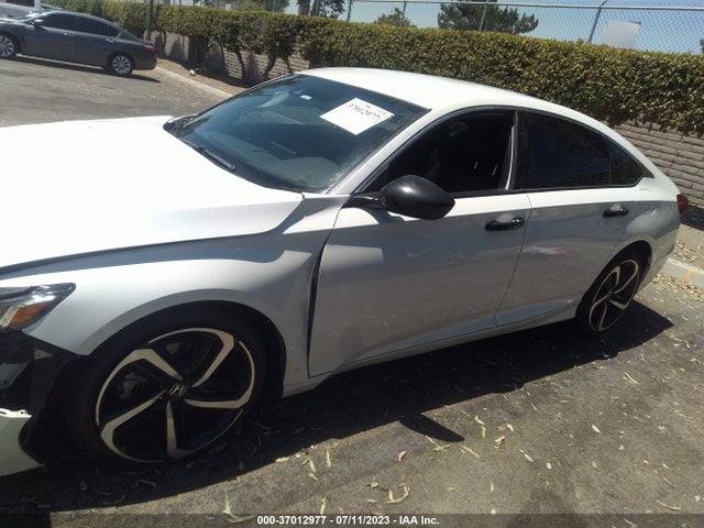 2021 HONDA ACCORD SEDAN SPORT VIN: 1HGCV1F32MA039695