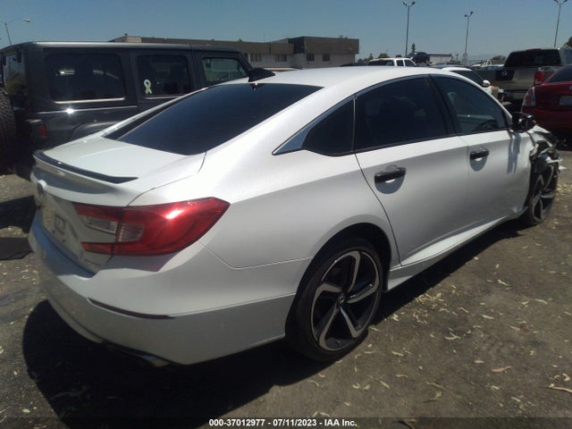 2021 HONDA ACCORD SEDAN SPORT VIN: 1HGCV1F32MA039695