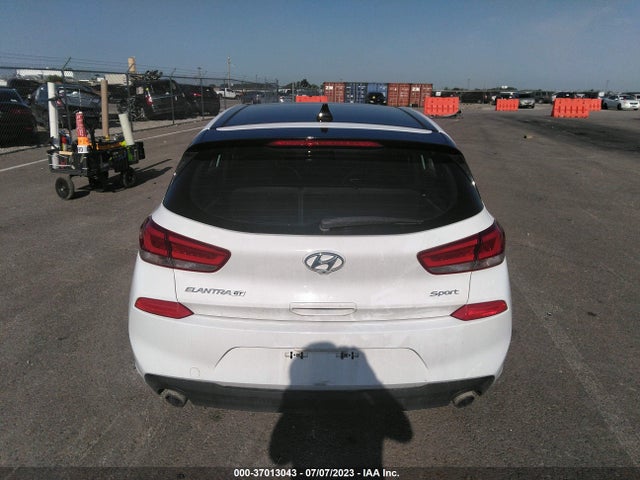 2018 HYUNDAI ELANTRA GT SPORT VIN: KMHH55LC0JU073141
