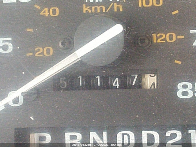 1992 FORD RANGER VIN: 1FTCR10A7NUC28062
