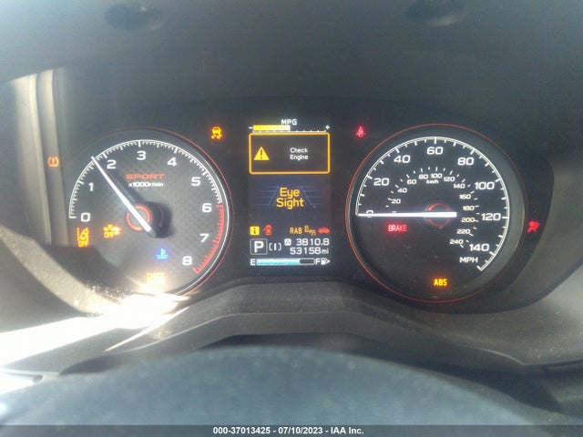 2021 SUBARU FORESTER SPORT VIN: JF2SKARCXMH412635