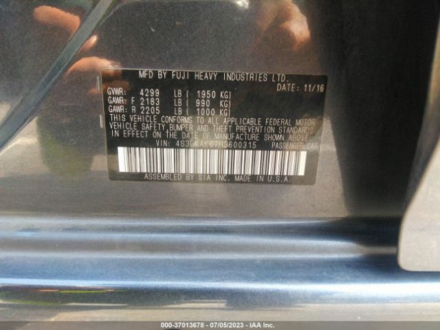 4S3GKAK67H3600315 Subaru Impreza Sport