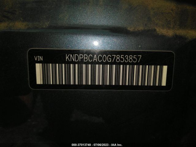 KNDPBCAC0G7853857 KIA Sportage Lx