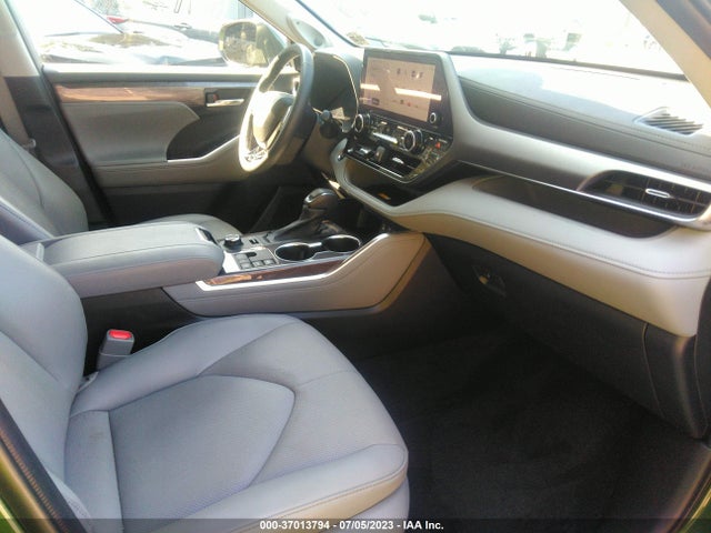 Продаж на аукціоні авто 2023 Toyota Highlander L/le/xle/xse/limited, vin: 5TDKDRBH4PS500349, номер лоту: 37013794