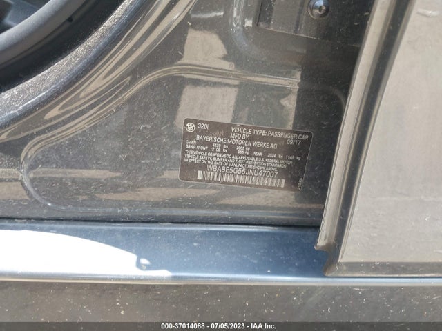 WBA8E5G55JNU47007 BMW 3 Series 320i Xdrive