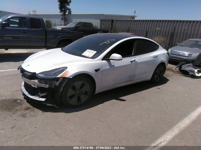 Tesla Model 3 Long Range 2021 5YJ3E1EB1MF849401 Image 2