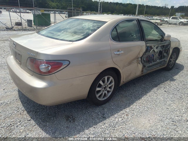 2004 LEXUS ES 330 VIN: JTHBA30G040022654