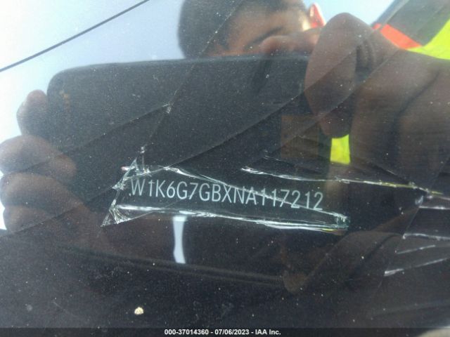 W1K6G7GBXNA117212 Mercedes-Benz S-class S 580