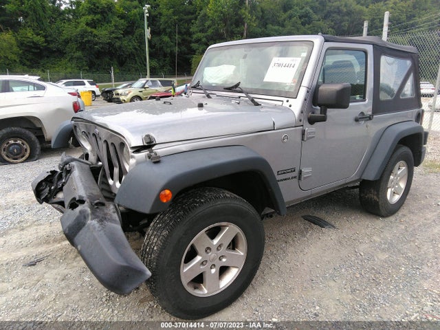 2016 JEEP WRANGLER SPORT VIN: 1C4AJWAGXGL178555